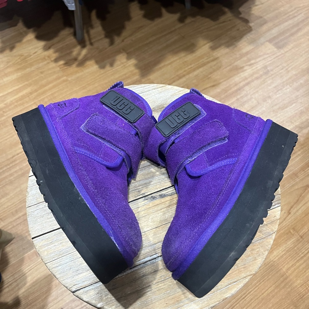 UGG Kids Vibrant Purple Boots